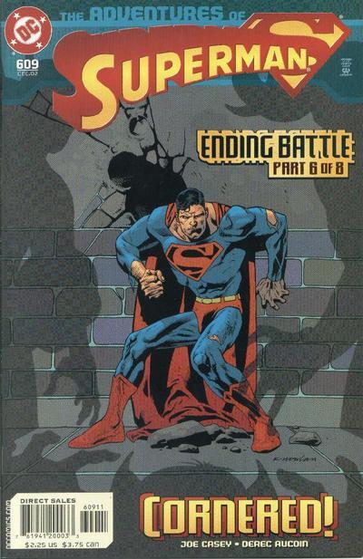 Adventures of Superman #609 CVR A DC Comics 2002 FN