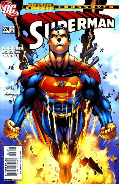 Superman #224 CVR A DC Comics 2005 VG