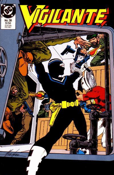 Vigilante #38 CVR A DC Comics 1987 FN