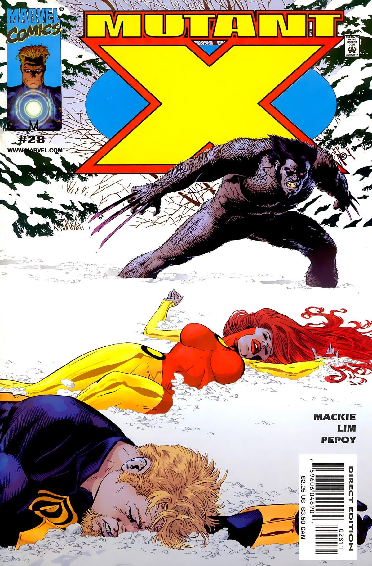 Mutant X #28 - CVR A (FN)