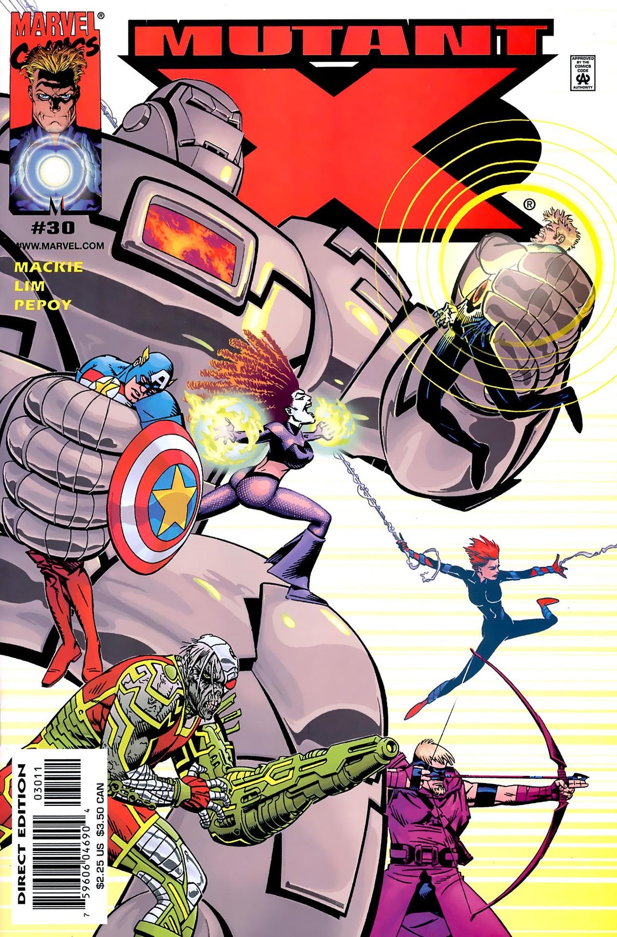 Mutant X #30 - CVR A (FN)