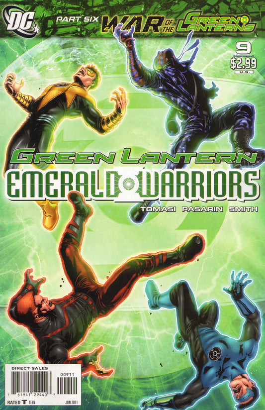 Green Lantern: Emerald Warriors #9 CVR A DC Comics 2011 VF/NM
