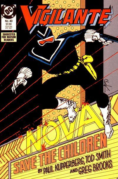 Vigilante #40 CVR A DC Comics 1987 FN