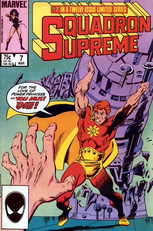 Squadron Supreme #7 CVR A Marvel 1986 FN