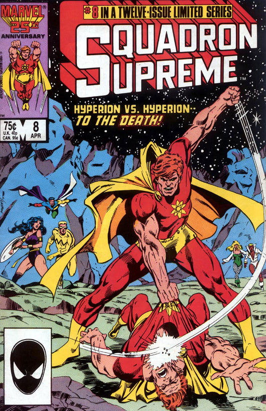 Squadron Supreme #8 CVR A Marvel 1986 FN