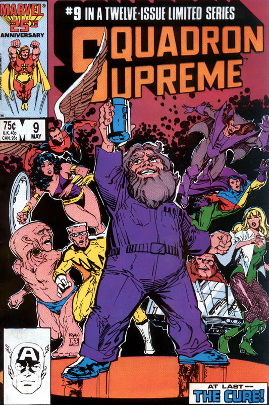 Squadron Supreme #9 CVR A Marvel 1986 FN