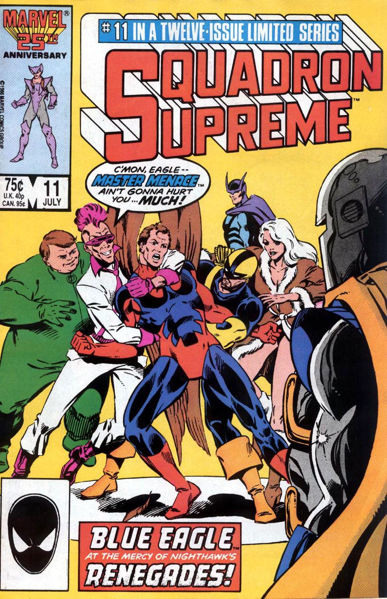 Squadron Supreme #11 CVR A Marvel 1986 FN