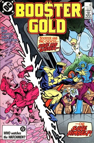 Booster Gold #21 CVR A DC Comics 1987 FN