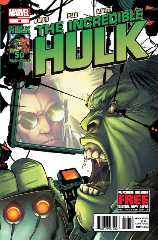 Incredible Hulk #13 CVR A Marvel 2012 VF