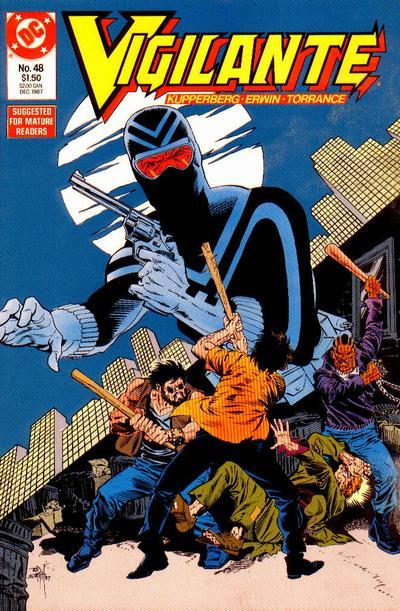 Vigilante #48 CVR A DC Comics 1987 FN
