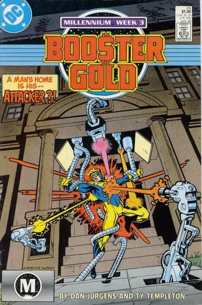 Booster Gold #24 CVR A DC Comics 1987 FN