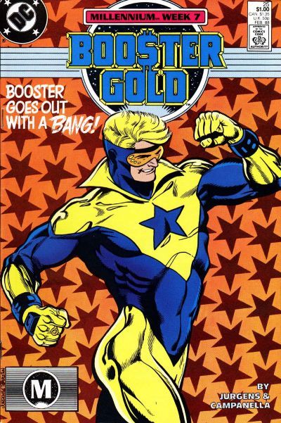 Booster Gold #25 CVR A DC Comics 1987 FN