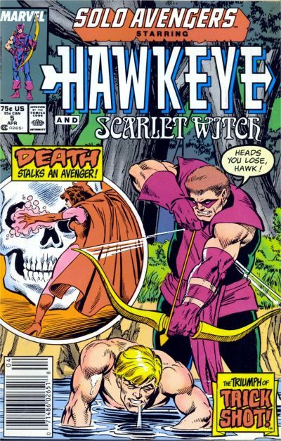 Solo Avengers #5 CVR A Marvel 1988 FN/VF
