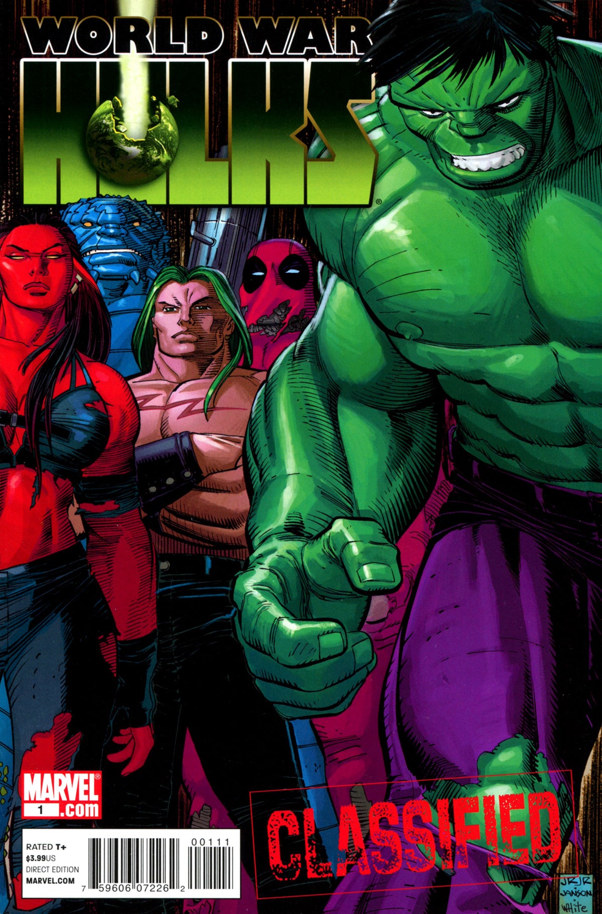 World War Hulks #1 CVR A Marvel 2010 FN