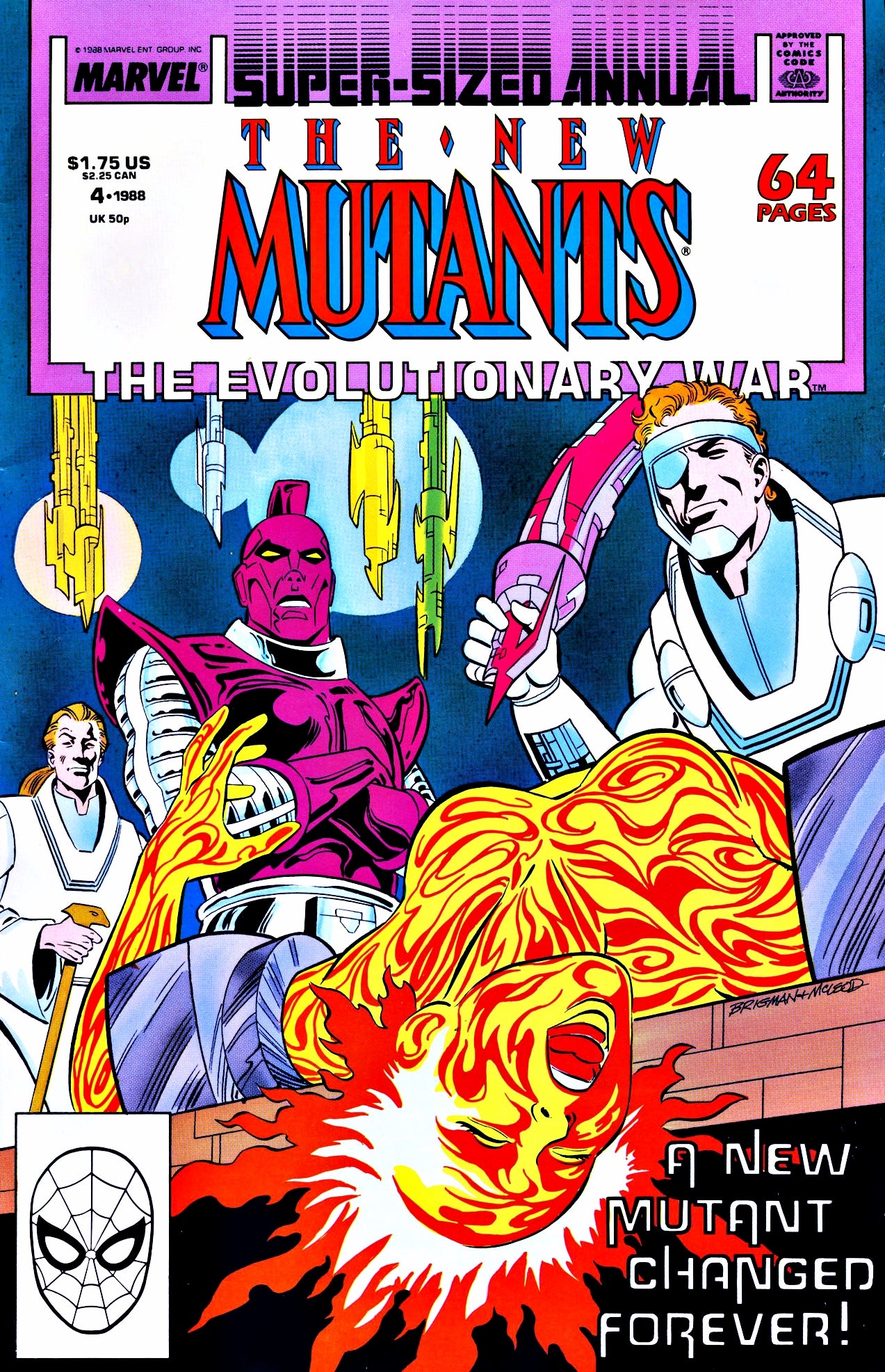 The New Mutants Annual #4 - CVR A (FN)
