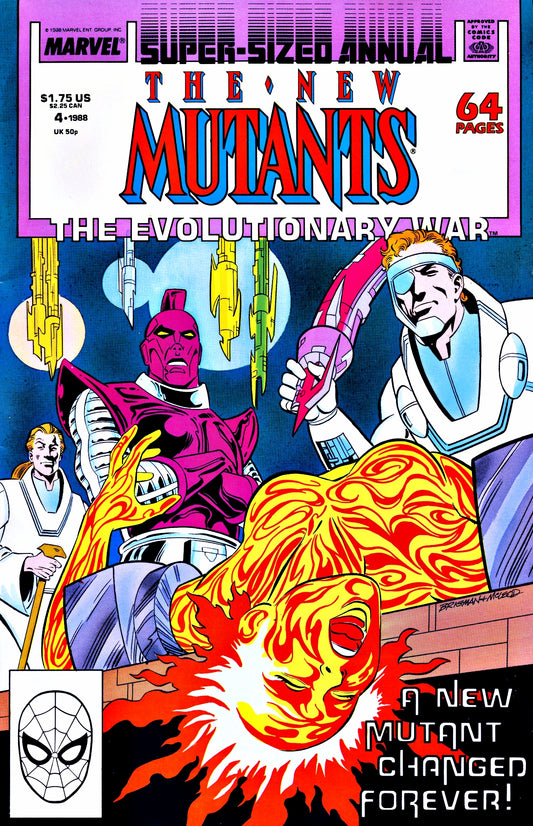 The New Mutants Annual #4 - CVR A (FN)