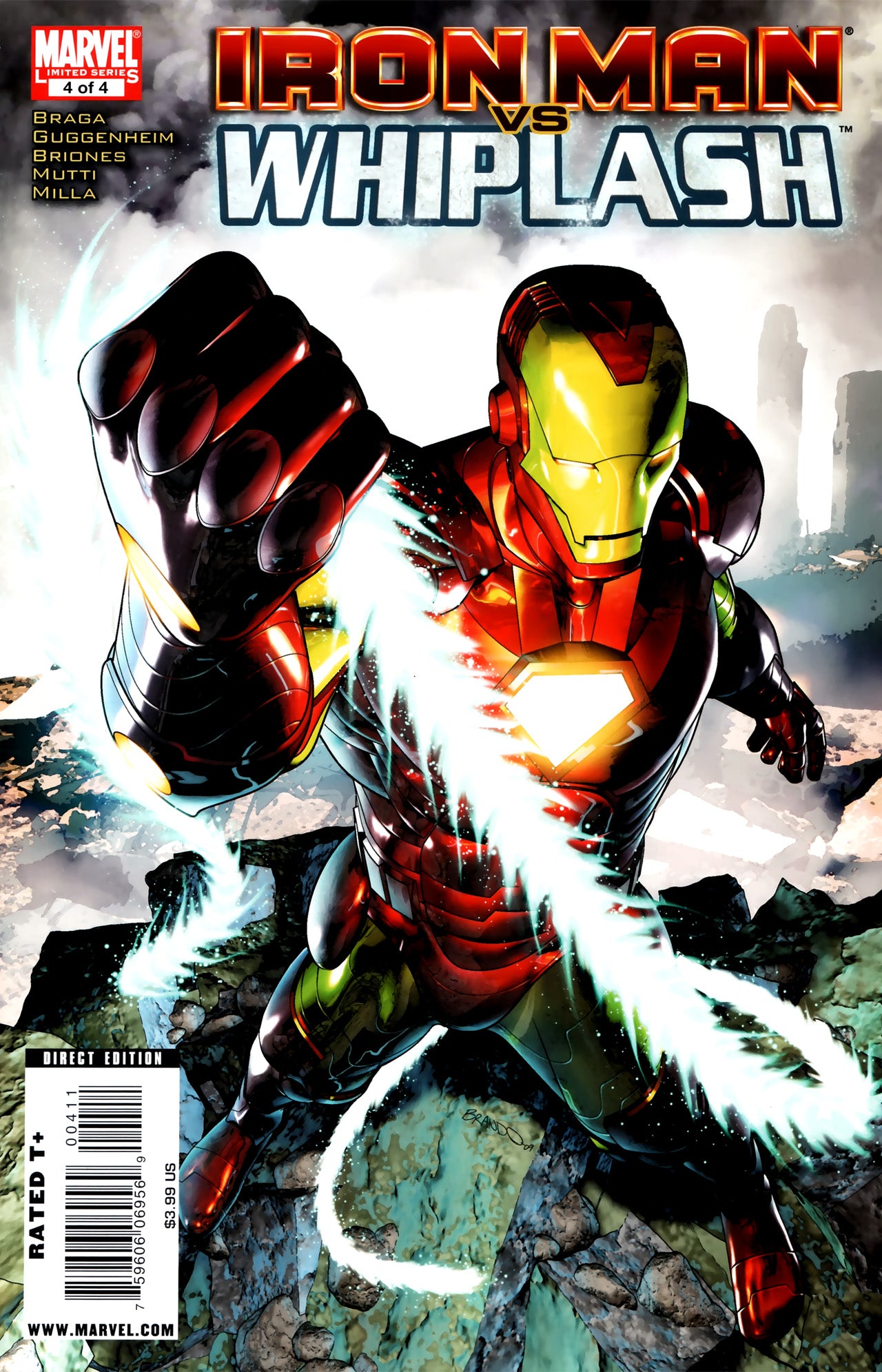 Iron Man vs. Whiplash #4 - CVR A (FN)