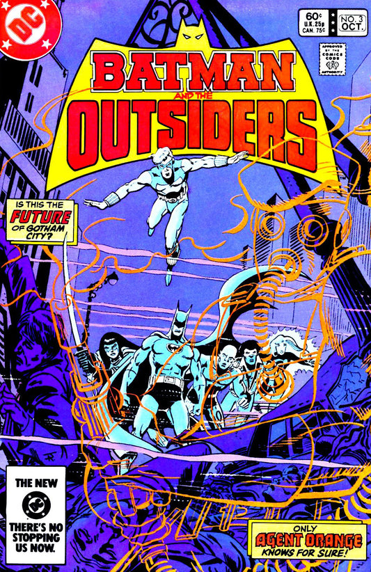 Batman and the Outsiders #3 CVR A DC Comics 1983 FN