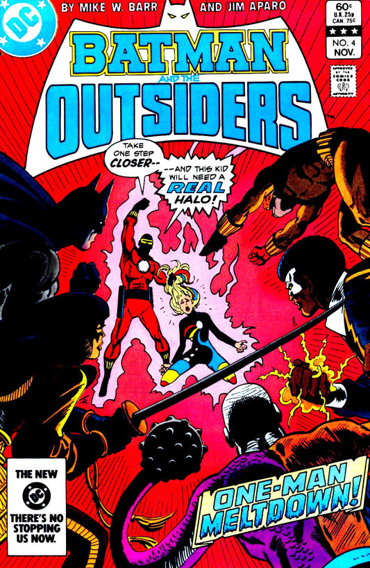 Batman and the Outsiders #4 CVR A DC Comics 1983 FN