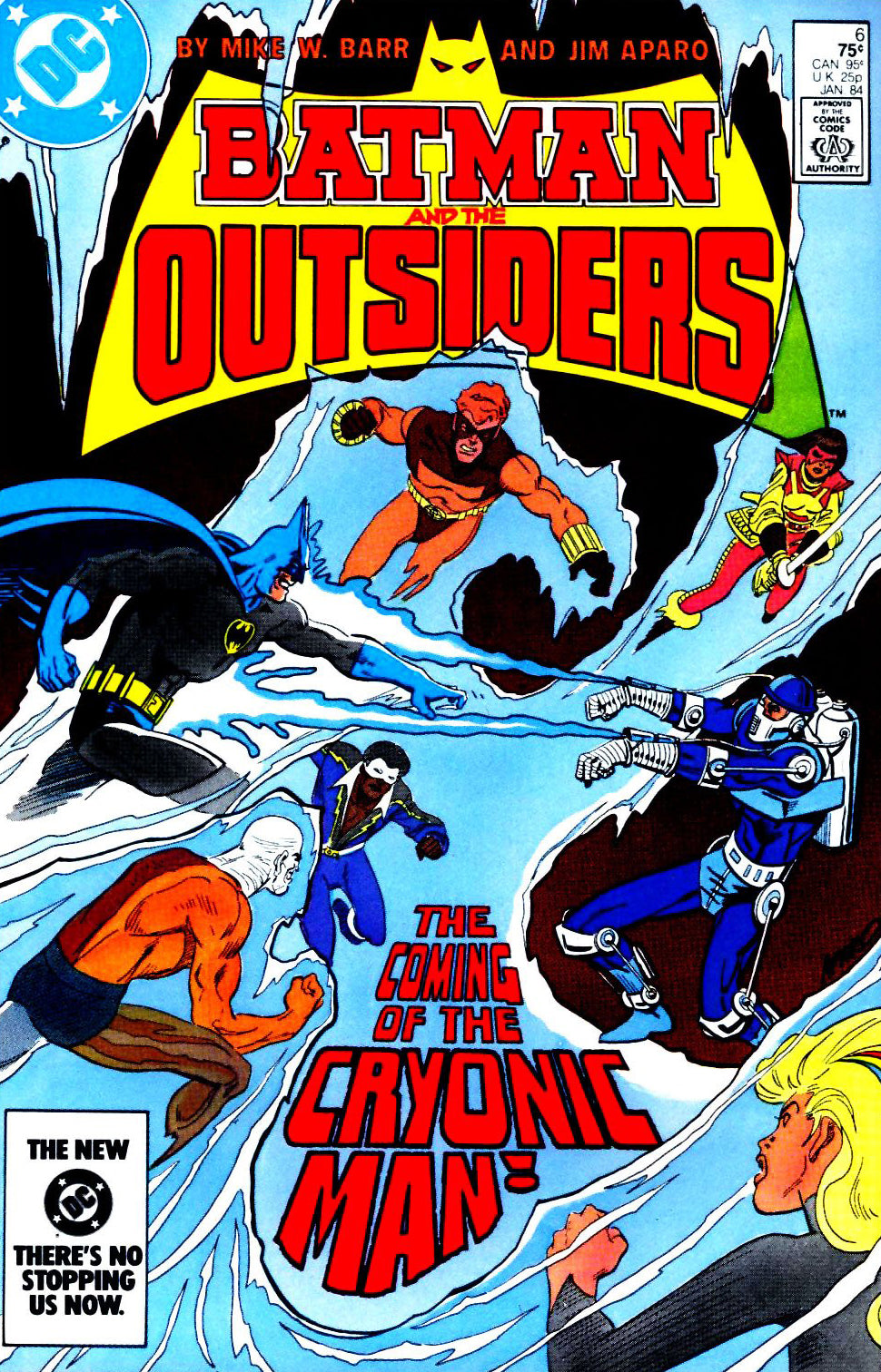 Batman and the Outsiders #6 CVR A DC Comics 1984 FN