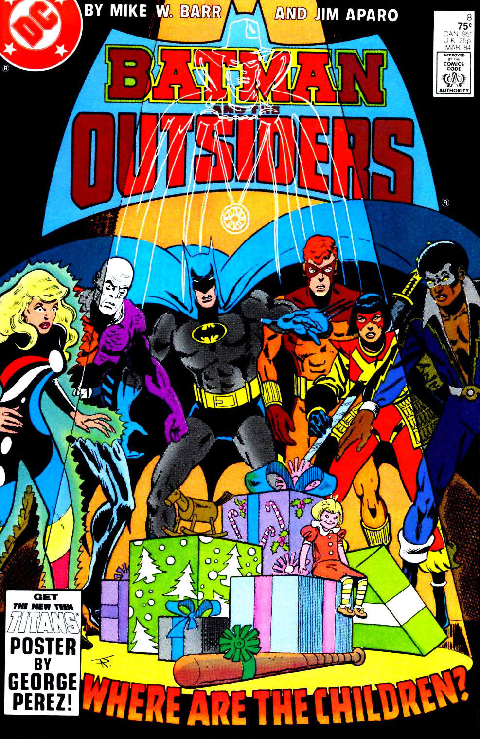 Batman and the Outsiders #8 CVR A DC Comics 1984 FN
