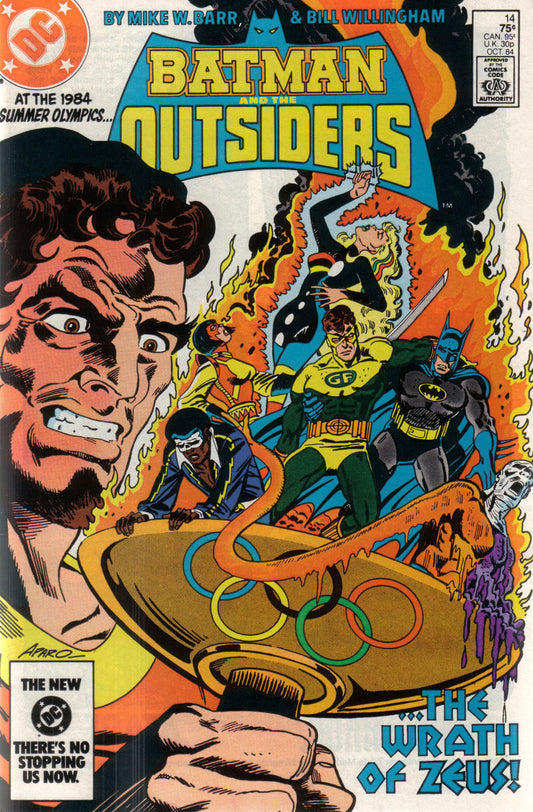 Batman and the Outsiders #14 CVR A DC Comics 1984 FN