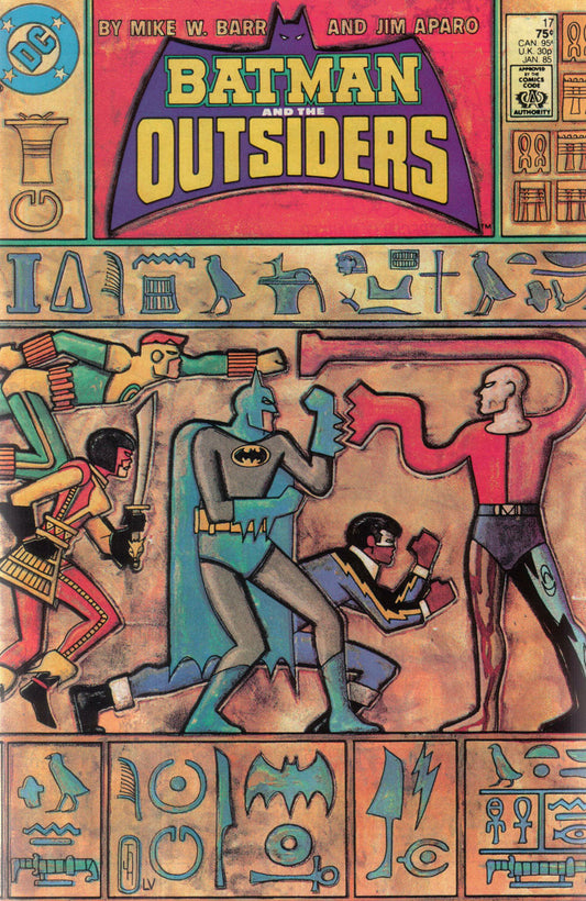 Batman and the Outsiders #17 CVR A DC Comics 1985 FN