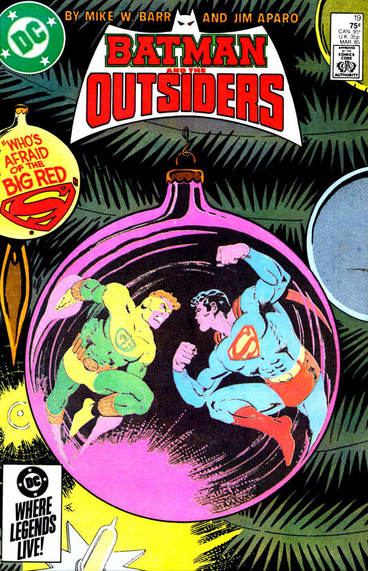 Batman and the Outsiders #19 CVR A DC Comics 1984 FN
