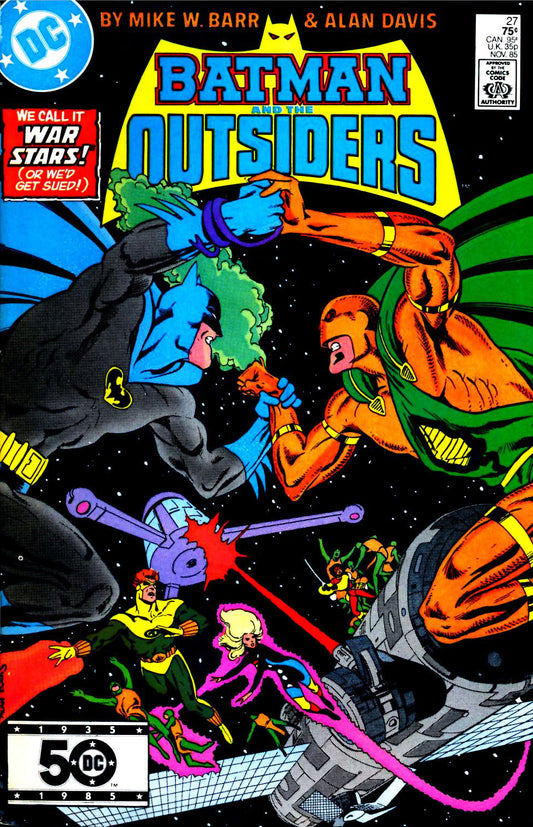 Batman and the Outsiders #27 CVR A DC Comics 1985 FN