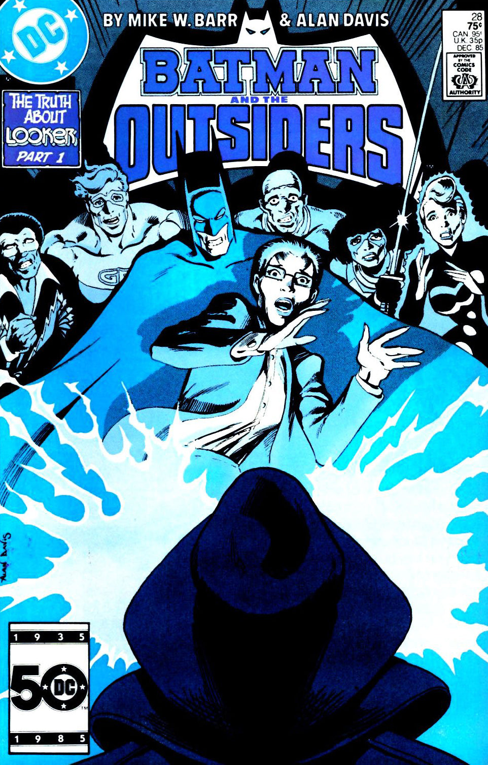 Batman and the Outsiders #28 CVR A DC Comics 1985 FN