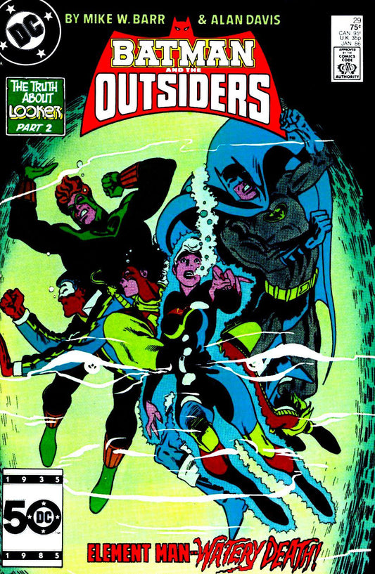 Batman and the Outsiders #29 CVR A DC Comics 1986 FN