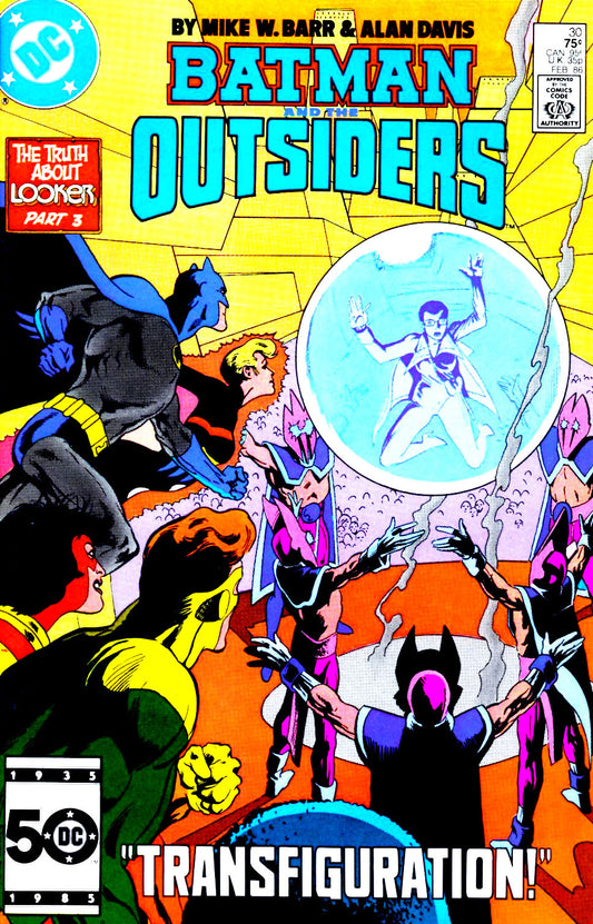 Batman and the Outsiders #30 CVR A DC Comics 1985 FN