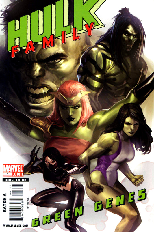 Hulk Family: Green Genes #1 CVR A Marvel 2009 FN