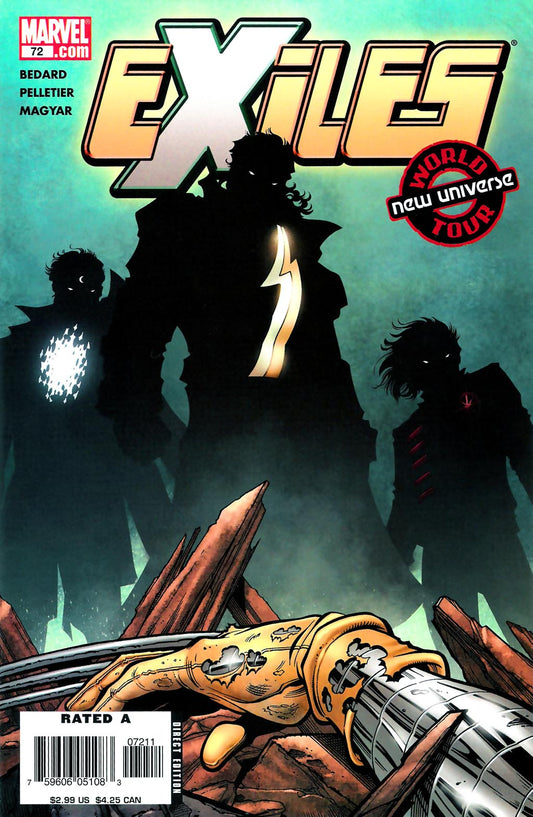 Exiles #72 CVR A Marvel 2006 VF