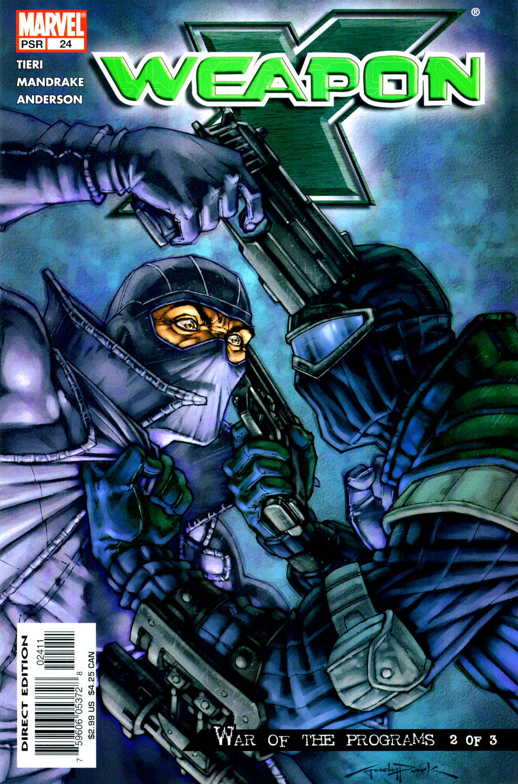 Weapon X #24 CVR A Marvel 2004 VF