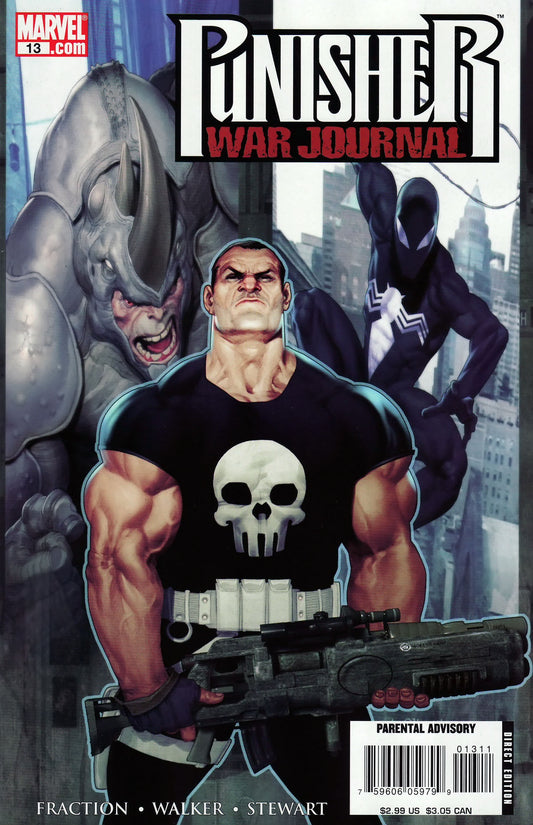 Punisher War Journal #13 CVR A Marvel 2007 FN