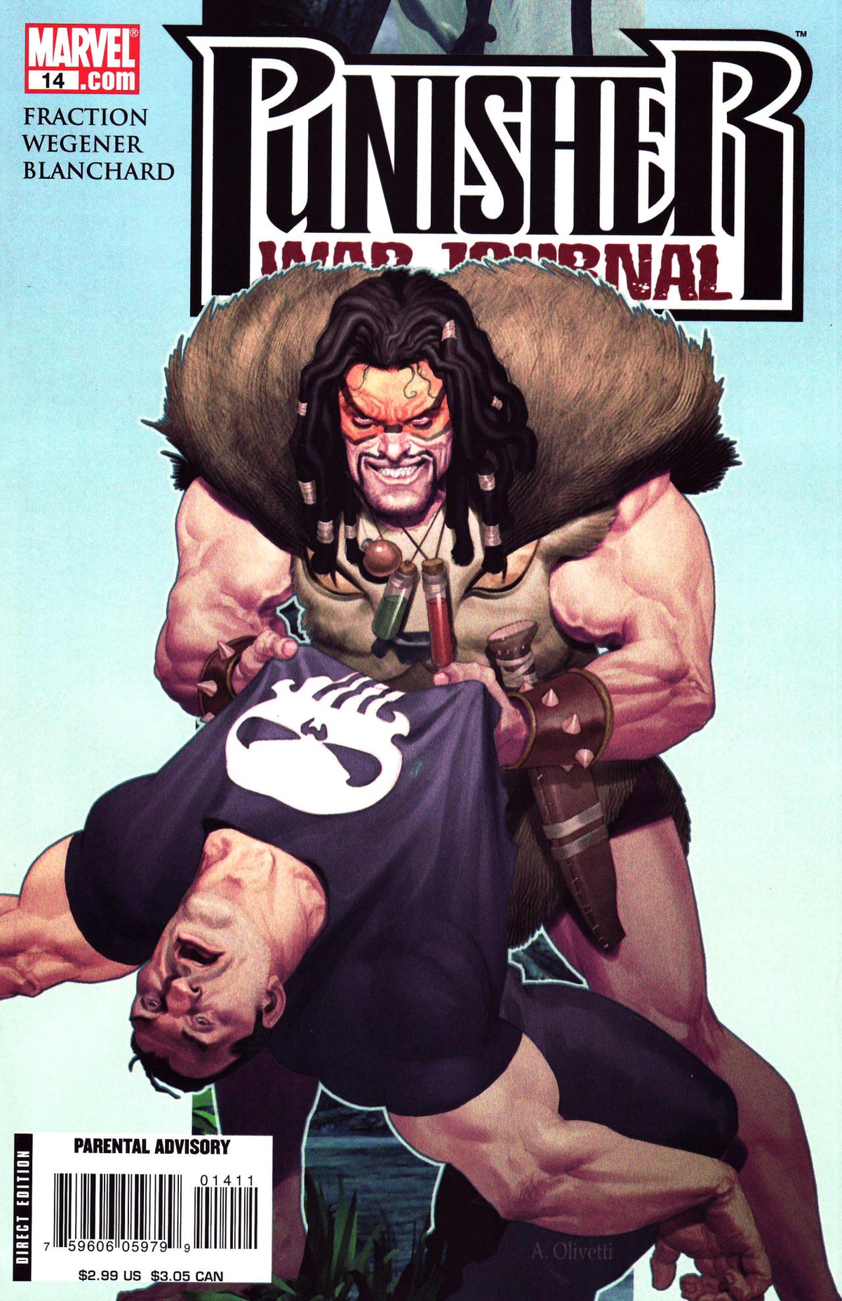 Punisher War Journal #14 CVR A Marvel 2007 FN