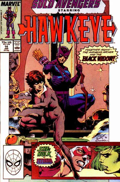 Solo Avengers #14 CVR A Marvel 1989 FN/VF