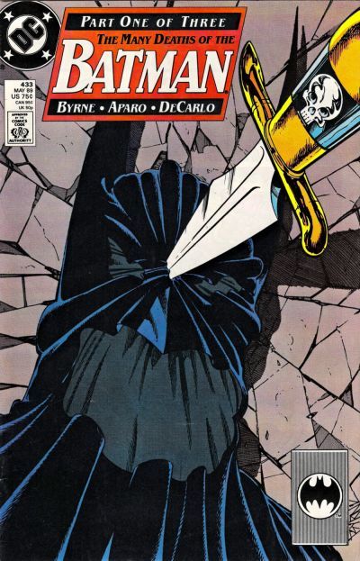 Batman #433 CVR A DC Comics 1989 VG