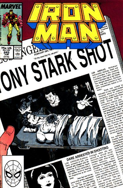 Iron Man #243 - CVR A (FN)