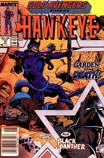 Solo Avengers #19 CVR A Marvel 1989 FN/VF