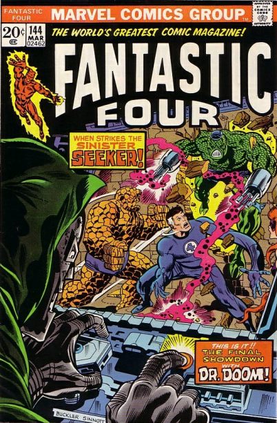 Fantastic Four #144 CVR A Marvel 1974 FN