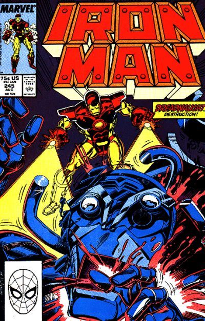Iron Man #245 - CVR A (FN)