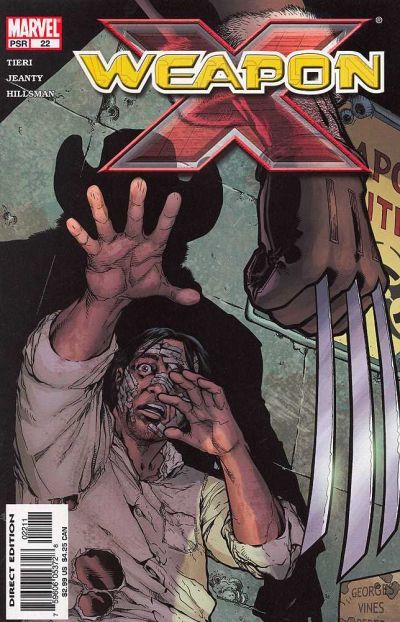 Weapon X #22 CVR A Marvel 2004 VF
