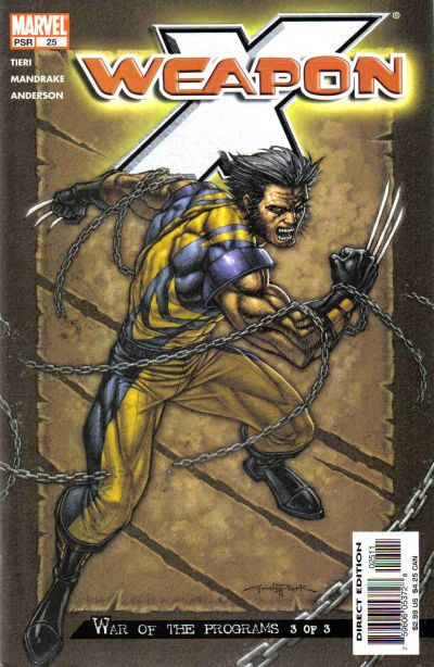 Weapon X #25 CVR A Marvel 2004 VF