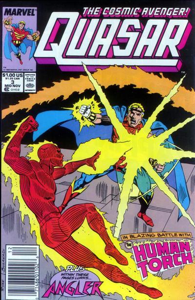 Quasar #3 CVR A Unknown Publisher 1989 FN