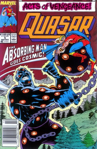 Quasar #5 CVR A Unknown Publisher 1989 FN