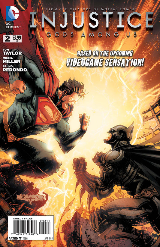 Injustice: Gods Among Us #2 CVR A DC Comics 2013 FN