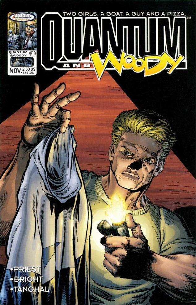 Quantum & Woody #19 CVR A Valiant/Acclaim 1999 FN