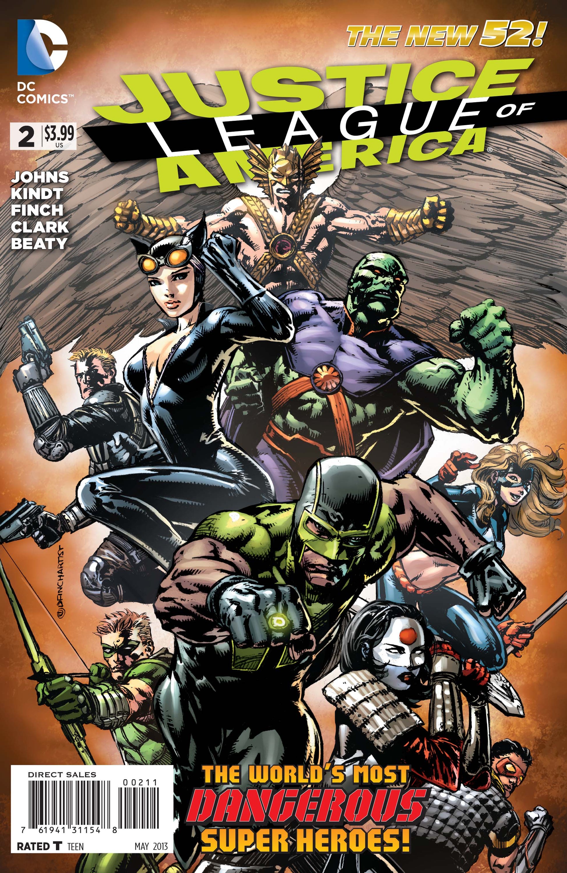 Justice League of America #2 - CVR A (VF)